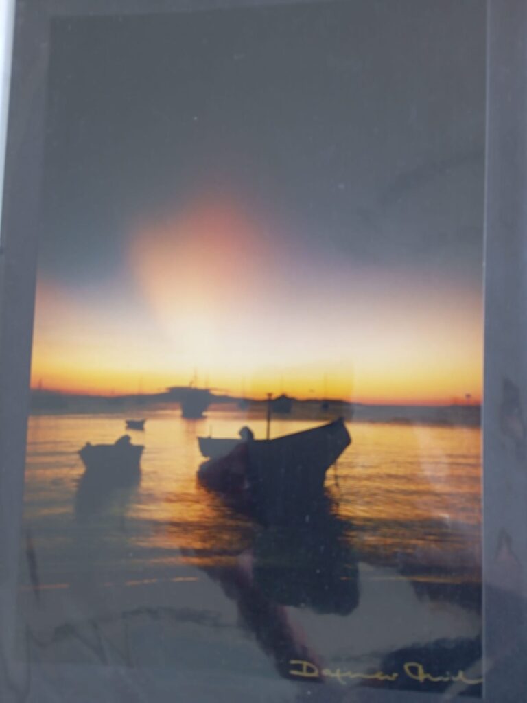 Boote in Polarlichtern, neustart50